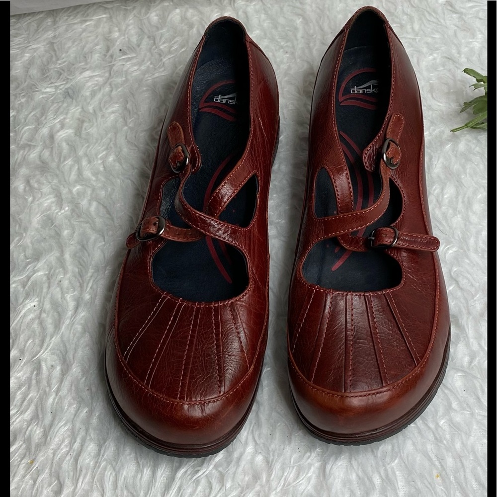 Dansko Portia leather woman Clogs size 41 - Picture 5 of 9
